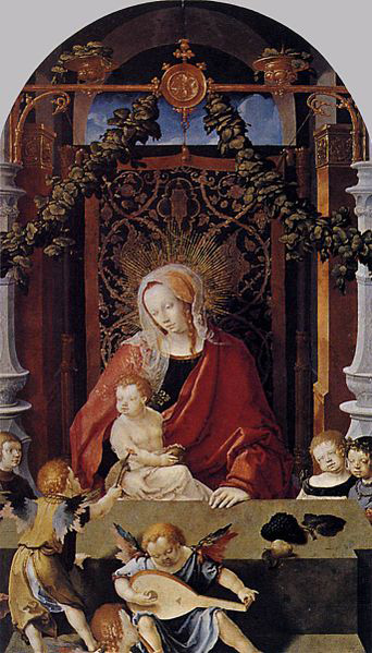 Virgin and Child with Angels